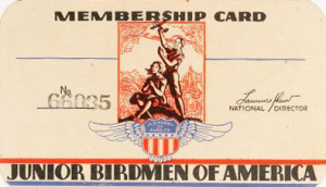 Junior Birdmen Card